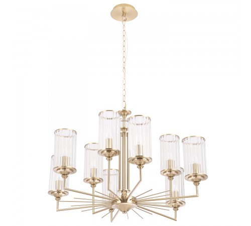 Люстра Crystal Lux GLORIA SP9 BRASS