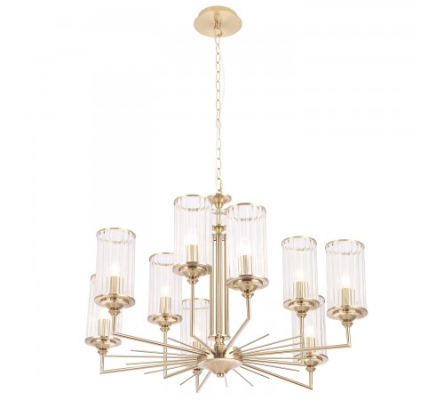 Люстра Crystal Lux GLORIA SP9 BRASS