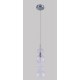 Светильник подвесной Crystal Lux IRIS SP1 A TRANSPARENT