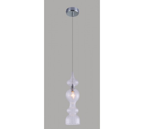 Светильник подвесной Crystal Lux IRIS SP1 A TRANSPARENT