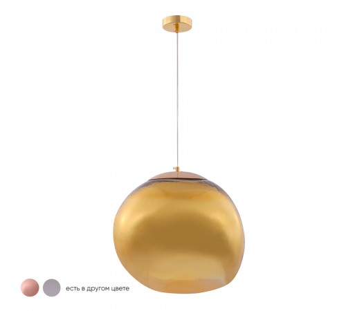 Светильник подвесной Crystal Lux MALAGA SP1 D360 GOLD