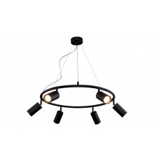 Светильник подвесной Crystal Lux RIVO SP6 BL