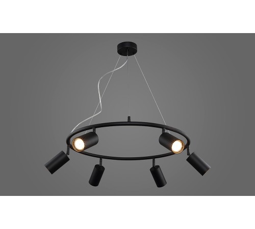 Светильник подвесной Crystal Lux RIVO SP6 BL