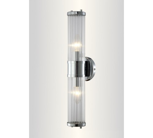 Бра Crystal Lux SANCHO AP2 CHROME