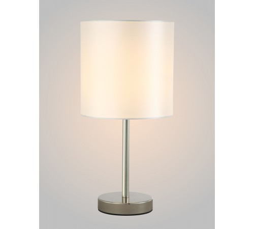 Настольная лампа Crystal Lux SERGIO LG1 NICKEL