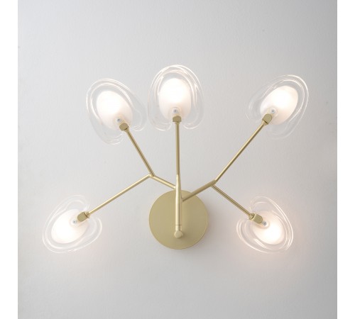 Бра Crystal Lux SOLE AP5 GOLD