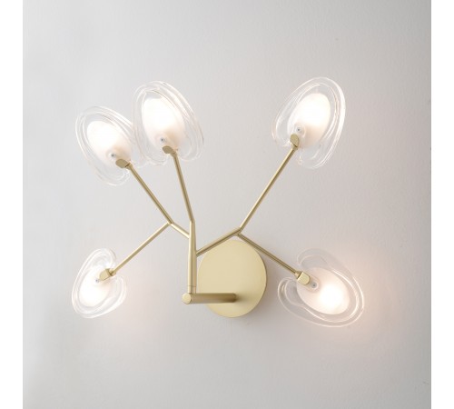 Бра Crystal Lux SOLE AP5 GOLD