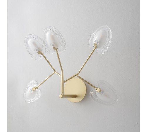 Бра Crystal Lux SOLE AP5 GOLD