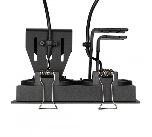 Встраиваемый светильник Arlight 26877 CL-SIMPLE-S148x80-2x9W Day4000 (BK, 45 deg)