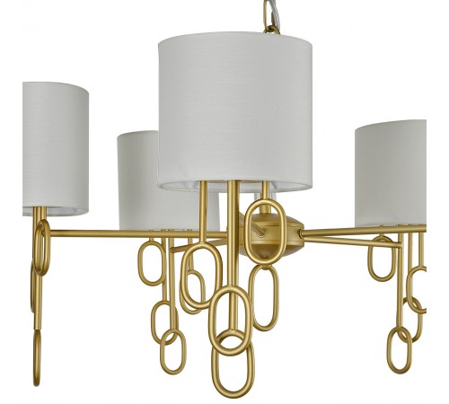 Подвесная люстра Indigo 13026/5P Gold Amali