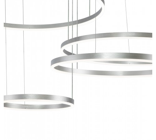 Подвесной светильник Indigo 14001/4P Silver Galass