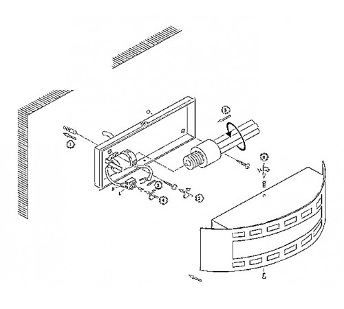 Накладной светильник Globo 320940 Cornus