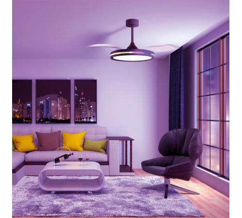 Светильник с вентилятором Mantra 8728 Rafaga