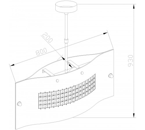 Светильник на штанге Lucia Tucci Pelle Bianca 2010.3 Pelle Bianca 1