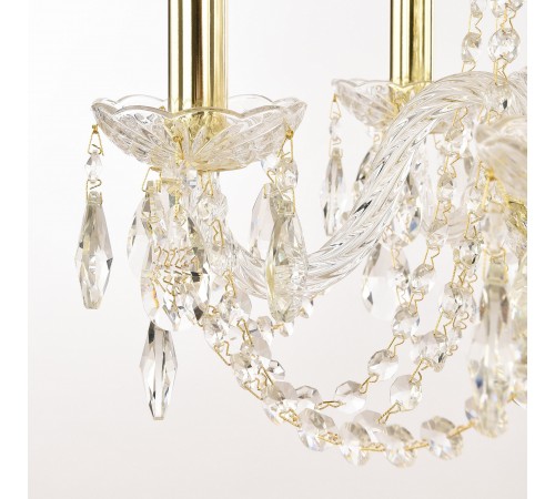 Подвесная люстра Bohemia Ivele Crystal 1402/5/141/G 1402