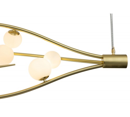 Подвесной светильник Indigo 11025/7P Gold Flusso