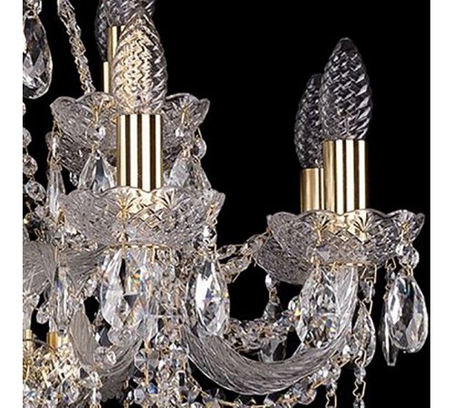 Торшер Bohemia Art Classic 13.12.8+4.195.P.h-165.Gd.Sp 11.12