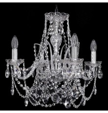 Подвесная люстра Bohemia Ivele Crystal 1411/4/160/Ni 1411