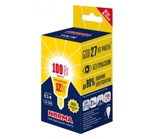 Лампа светодиодная Volpe UL-00010992 LED-G60