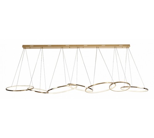 Подвесной светильник Newport 15207/S champagne gold 15000