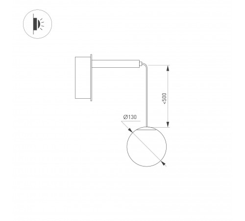 Бра Arlight 037065 BEADS