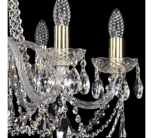Подвесная люстра Bohemia Ivele Crystal 1402/6/240/G 1402
