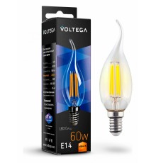 Лампа светодиодная Voltega 7017 Candle wind 6W