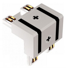 Соединитель угловой внешний для треков накладных iLedex Technical POWER CONNECT 4825-Г-TYPE-WH VISION48/25