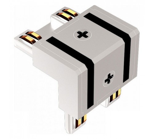 Соединитель угловой внешний для треков накладных iLedex Technical POWER CONNECT 4825-Г-TYPE-WH VISION48/25