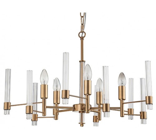 Подвесная люстра Indigo 11040/5P Brass Favara