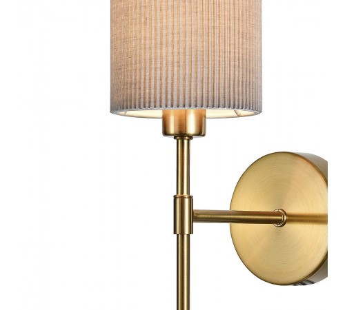Бра Indigo 13033/1W Brass Plisse