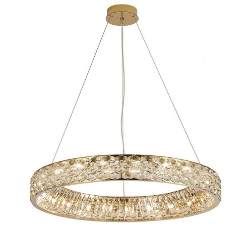 Подвесной светильник Newport 8532/80 C gold polished TIFFANY