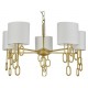 Подвесная люстра Indigo 13026/5P Gold Amali
