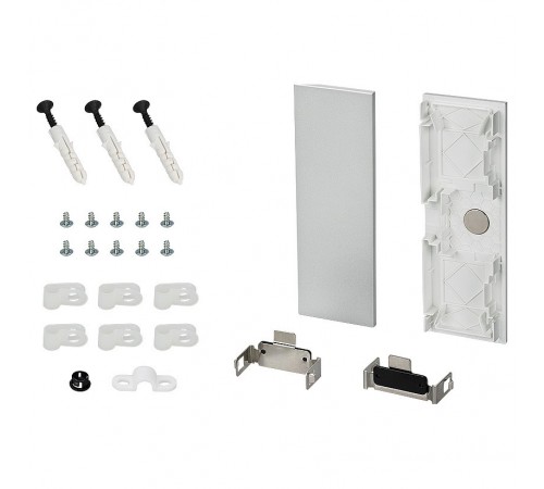 Заглушка Arlight 021232 S2-WALL-X2-H128 Silver