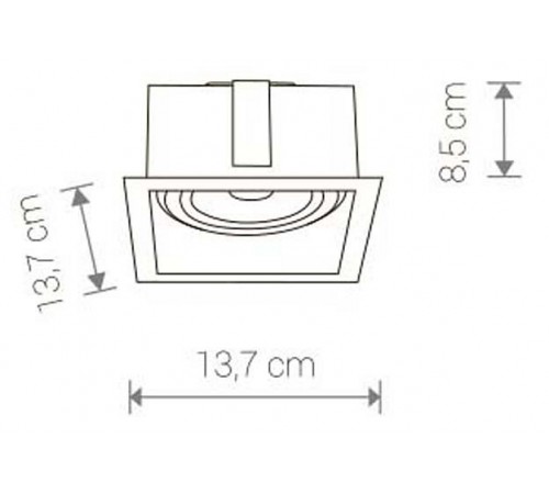 Встраиваемый светильник Nowodvorski 9417 Mod