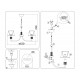 Подвесная люстра Ambrella Light LH71214 HIGH LIGHT