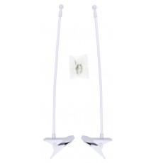 Подставка для цветов UFP-M02C-450 WHITE POLYBAG SET2 UL-00010111