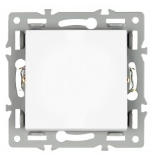 Выключатель проходной одноклавишный без рамки Arlight 043714 SWT