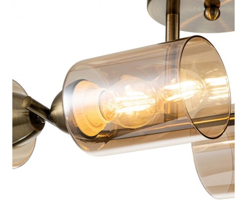 Люстра на штанге Escada 1110/4P Bronze Bungarus