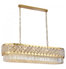 Подвесная люстра Newport 8300/120 oval gold polished ASHLEY