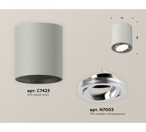 Накладной светильник Ambrella Light XS7423021 XS