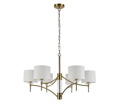 Подвесная люстра Indigo 13031/6P Brass Boheme