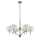 Подвесная люстра Indigo 13031/6P Brass Boheme