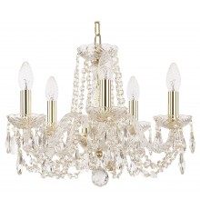 Подвесная люстра Bohemia Ivele Crystal 1402/5/141/G 1402