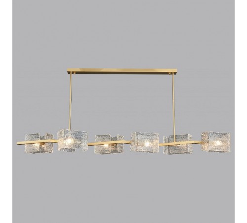 Люстра на штанге iLamp 2078-6L BR Dallas