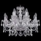 Подвесная люстра Bohemia Ivele Crystal 1411/8+4/195/Ni 1411