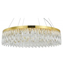 Подвесная люстра Indigo 12029/18P Gold Anna