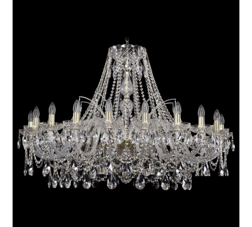 Подвесная люстра Bohemia Ivele Crystal 1411/20/400/G 1411