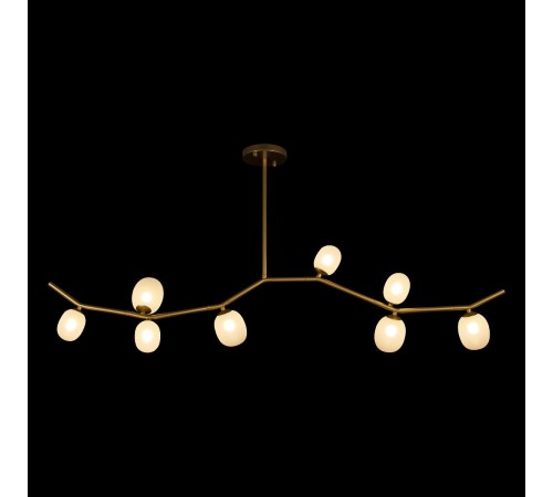Люстра на штанге Loft it 10212/8L Gold Sakura