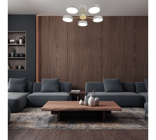 Люстра на штанге Escada 10262/5LED Rune